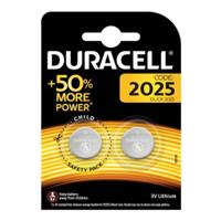 Duracell Specialty 2025 Lithium knoopcelbatterij, verpakking van 2 | 10 stuks - thumbnail