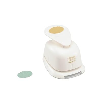 Vaessen Creative • figuurpons ovaal geschulpt medium 2,5x1,7cm