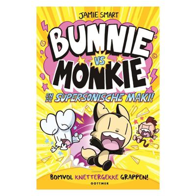 Bunnie vs Monkie en de supersonische maki!