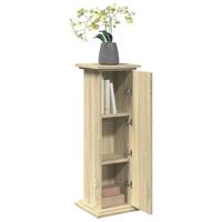 Sokkel met opbergruimte 31x30x90 cm bewerkt hout sonoma eiken - thumbnail