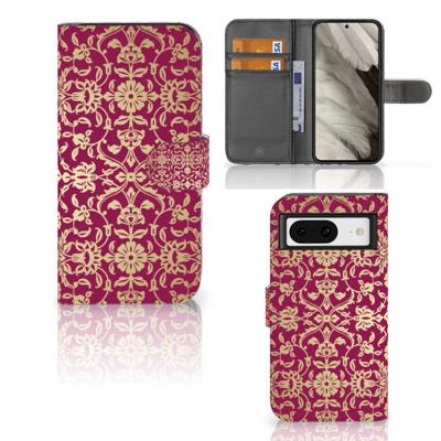 Wallet Case Google Pixel 8 Barok Pink Wallet Case Google Pixel 8 Barok Pink