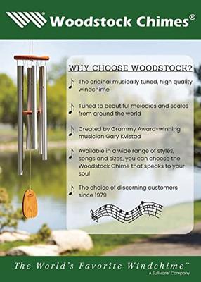 Woodstock windgong Chimes of Earth zwart - thumbnail