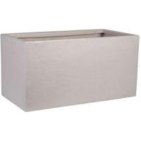 Bloempot Strata Lichtgrijs 31 x 60 x 31 cm Plastic Rechthoekig - thumbnail