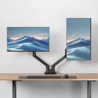 ACT Monitorarm max 35 office premium, gasveer, 2 monitoren - thumbnail