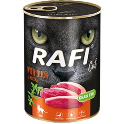 Dolina Noteci Rafi met eend - nat kattenvoer - 400g