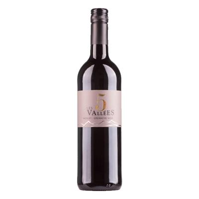 Les 5 Vallées Merlot / Grenache VdF