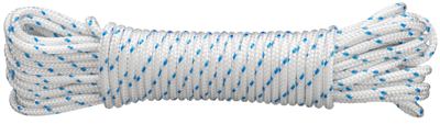 Connex Touw Pes Blauw-Wit 8.0Mm Sb/10M - DY2702882