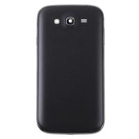 Midden Frame Bezel + batterij backcover voor Galaxy Grand Duo's / i9082(Black) - thumbnail