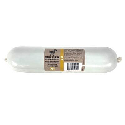 Freds gestoomd vers vlees worst kip tarwe en glutenvrij