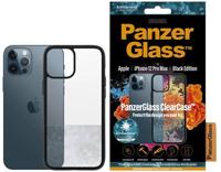 PanzerGlass Transparante beschermhoes met zwarte rand voor Apple iPhone 12 Pro Max, 253 - thumbnail