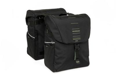 Newlooxs New looxs dubbele tas vigo 40l polyester zwart/groen