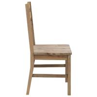 Eetkamerstoelen 4 st massief acaciahout - thumbnail