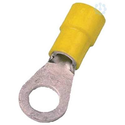 Intercable 180929 Ringkabelschoen Dwarsdoorsnede (max.): 6.00 mm² Deels geïsoleerd Geel 1 stuk(s)