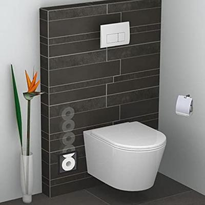 Wiesbaden Inbouw Reserverolhouder Mat Zwart - thumbnail
