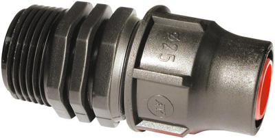 Puntstuk voor druppelslang PE - 16mm x 1/2