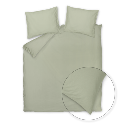 Vandyck Vandyck Dekbedovertrek Cotton Breeze smokegreen 240x200/220