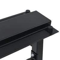 Halterrek Zwart 99 x 45 x 95.5 cm Poedergecoat staal - thumbnail