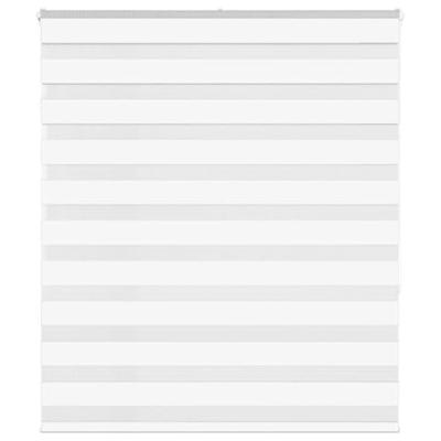 VidaXL Zebra rolgordijn 120x150 cm stofbreedte 115,9cm polyester wit VidaXL Zebra rolgordijn 120x150 cm stofbreedte 115,9cm polyester wit