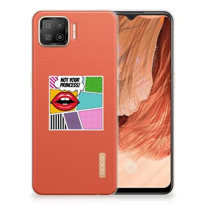 OPPO A73 4G | Sillicone Back Cover | Popart Princess OPPO A73 4G | Sillicone Back Cover | Popart Princess