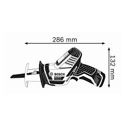 Bosch Professional GSA 12V-14 Accu reciprozaagmachine 12V 3,0Ah Li-Ion In L-Boxx - 060164L976 - thumbnail