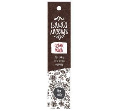 Gaia's Incense Fare Trade Wierook Cedar Wood Gaia's Incense Fare Trade Wierook Cedar Wood