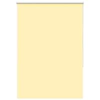 VidaXL Rolgordijn verduisterend 100x130cm stofbreedte 95,7cm geel - thumbnail