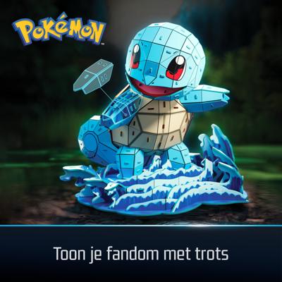 4D Build - 3D Puzzel - Pokémon Squirtle - 180 stukjes - 24 cm - vanaf 12 jaar