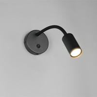 Trio WandlampjeTaryn zwart met schakelaar - R26851732 - thumbnail