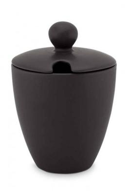 Vtwonen Sugar bowl matt black 150ml Vtwonen Sugar bowl matt black 150ml