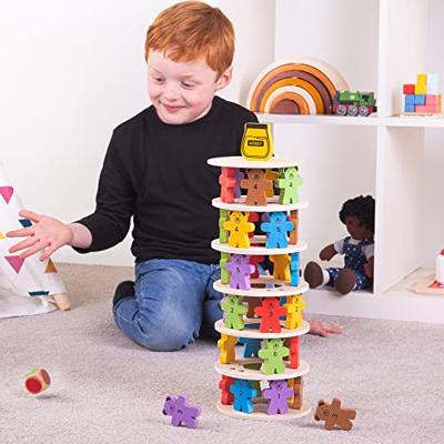 Bigjigs houten stapelspel teddyberen. Bigjigs houten stapelspel teddyberen.