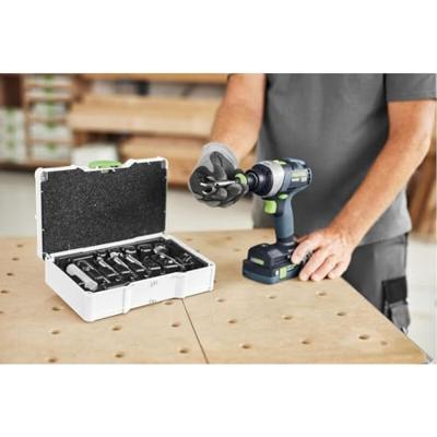 Festool SYS3 S 76-FB CE-SORT/5 CENTROTEC Cilinderkopboor set - 578110 - thumbnail