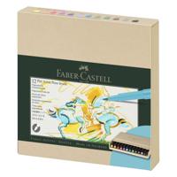 Faber Castell FC-167190 Tekenstift Pitt Artist Pen Brush 12 Stuks - thumbnail