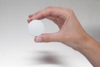 MAUL magneet Solid, 38 mm, trekkracht 2,5 kg, doos van 10 stuks, wit - thumbnail