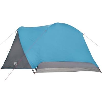 Gezinstent met luifel 6-persoons waterdicht blauw Gezinstent met luifel 6-persoons waterdicht blauw