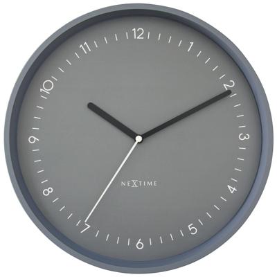 Wandklok 30 cm - Geruisloos - Aluminium - "Berlijn"