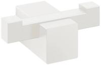 ZACK Carvo Handdoekhaak 6,5x4,5x2,6cm wit - thumbnail