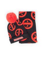 Marvel Beanie & Scarf Set Deadpool - thumbnail
