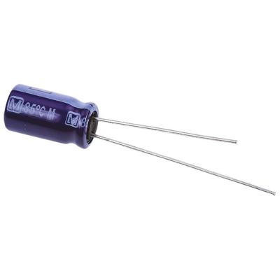 Panasonic ECA1JM100 Elektrolytische condensator Radiaal bedraad 2 mm 10 µF 63 V 20 % (Ø x l) 5 mm x 11 mm 1 stuk(s)
