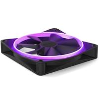 NZXT F140RGB - 140mm RGB Fans - Single - Black - thumbnail