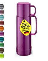 ROTPUNKT Glazen thermoskan, inhoud 0,750 l, glanzend druif (bisschopspaars) - thumbnail