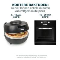 Princess Oven Pro Pizzaoven Controlelampje, Timerfunctie, CoolTouch-behuizing - thumbnail