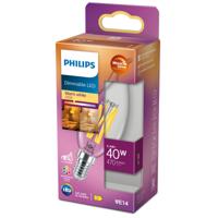 Philips LED 871951432437400 LED-lamp Energielabel D (A - G) E14 Kaars 3.4 W = 40 W Warmwit (Ø x l) 35 mm x 119 mm 1 stuk(s) - thumbnail