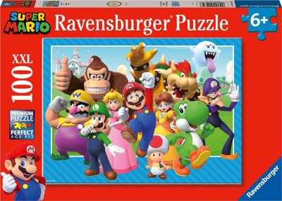 Ravensburger XXL puzzel Let's-a-go ! Super Mario - 100 stukjes