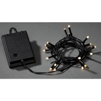 Konstsmide 3722-130 Lichtketting Buiten werkt op batterijen Aantal lampen 20 LED Warmwit Verlichte lengte: 1.9 m Schakelaar, Timer, Frosted - thumbnail
