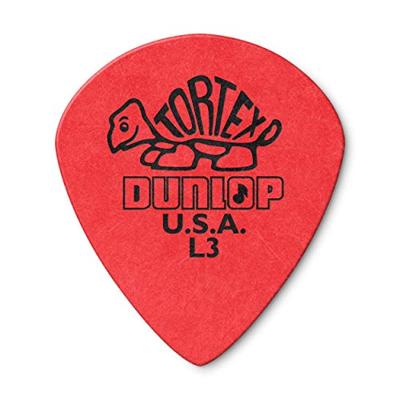 Dunlop 472PL3 Tortex Jazz III Pick Light plectrumset (6 stuks)