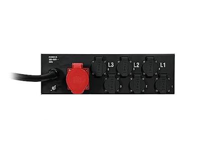 Eurolite SBM-32B Stroomverdeler 3 HE