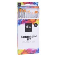 Penselen Set, 9st. - thumbnail