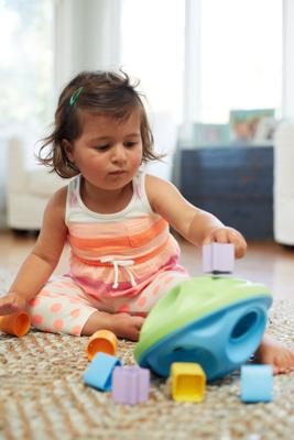 Green Toys Blokjes spel vormen sorteren