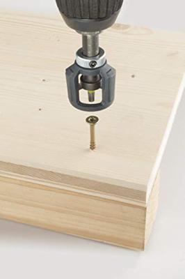 Wolfcraft Bithouder | Met dieptestop | 1 stuk - 1539000 Wolfcraft Bithouder | Met dieptestop | 1 stuk - 1539000
