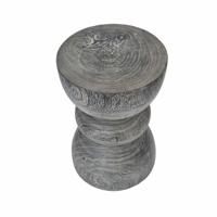 Tower Living Bijzettafel 'Vinci Uno' Suarhout, 30cm, kleur Bruin - thumbnail